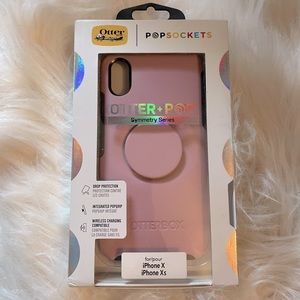NWT Otterbox-Popsocket Pink Case iPhone X/Xs